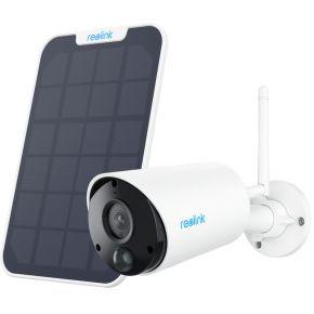 Reolink Argus Series B320 met zonnepaneel- 3 MP buitenbeveiligingscamera op batterijen met detectie