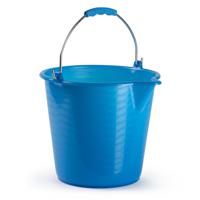 PlasticForte Emmer - 9 liter - blauw - met schenktuit - 30 x 26 cm