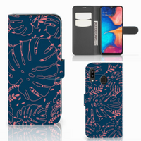 Samsung Galaxy A30 Hoesje Palm Leaves - thumbnail