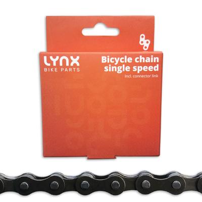 Lynx fietsketting - standaard ketting, 112 schakels, 1/2 x 1/8, grijs