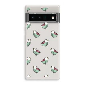 Vogeltjes: Google Pixel 6 Pro Transparant Hoesje