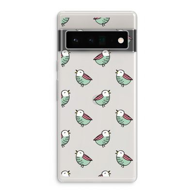 Vogeltjes: Google Pixel 6 Pro Transparant Hoesje