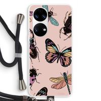 Tiny Bugs: Huawei P50 Transparant Hoesje met koord