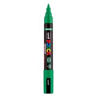 Uni Posca brushmarker pc5br groen - brushpunt 1-4 mm