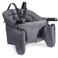Verplaatsbare tafelstoel - HAUCK - Fix N Sit - Vanaf 6 maanden tot 15 kg - 37 x 42 x 32 cm - Donkergrijs