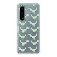 Dinos: Sony Xperia 5 III Transparant Hoesje Dinos: Sony Xperia 5 III Transparant Hoesje