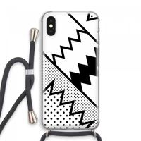 Pop Art #5: iPhone XS Max Transparant Hoesje met koord