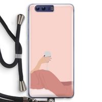 Wine: Honor 9 Transparant Hoesje met koord