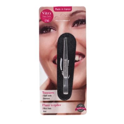 Epileerpincet Schuin Inox