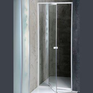 Aqualine Amica douchedeur 104 - 122cm stelbaar wit