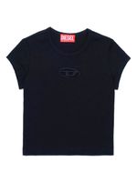 Diesel Kids t-shirt à logo brodé - Noir - thumbnail