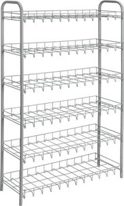 Tomado Metaltex Shoe 6 Schoenenrek Silver 64x23x104 cm 6 Verdiepingen