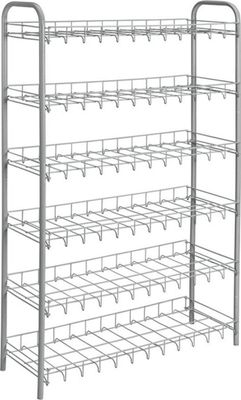 Tomado Metaltex Shoe 6 Schoenenrek Silver 64x23x104 cm 6 Verdiepingen