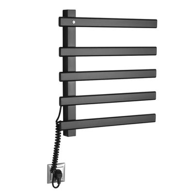 Handdoekradiator Sapho Elcor 48x52 cm 85 Watt Mat Zwart