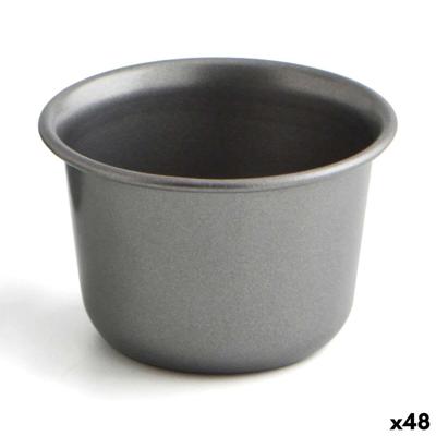 Vlaaimal Quid Sweet Grey Zwart Metaal (48 Stuks)