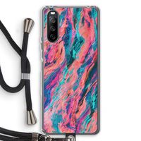 Electric Times: Sony Sony Xperia 10 III Transparant Hoesje met koord