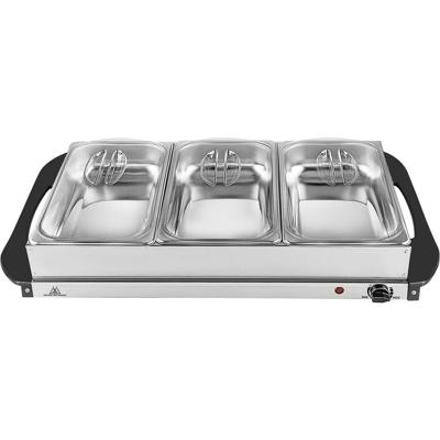 Silva Homeline SH 4.1 425009 Buffetwarmer RVS, Zwart