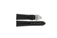 Horlogeband Certina C600013742 Leder Zwart 23mm