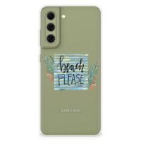 Samsung Galaxy S21FE Telefoonhoesje met Naam Boho Beach