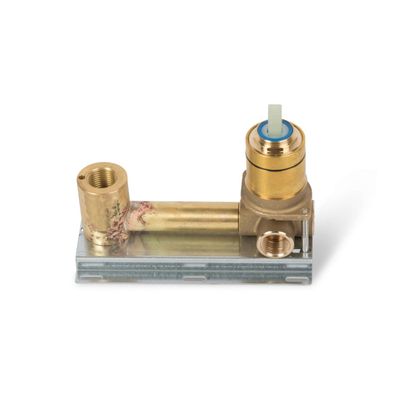 Wastafelmengkraan Inbouw Bongio Squadra 16 cm Uitloop met Installatiebrug Chroom Bongio