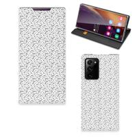 Samsung Galaxy Note 20 Ultra | Hoesje met Magneet | Stripes Dots