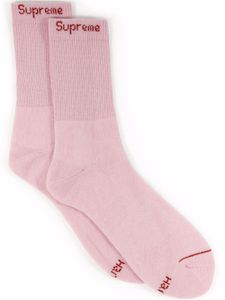 Supreme x Hanes lot de 4 paires de chaussettes - Rose