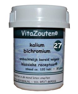 Kalium bichromicum VitaZout nr. 27