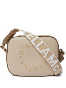 Stella McCartney mini sac à bandoulière à logo Stella - Tons neutres