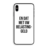 Belastinggeld: iPhone XS Max Biologisch afbreekbaar hoesje