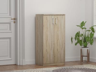 Schoenenkast CELONIO 2 deuren sonoma