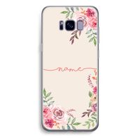 Rozen: Samsung Galaxy S8 Plus Transparant Hoesje