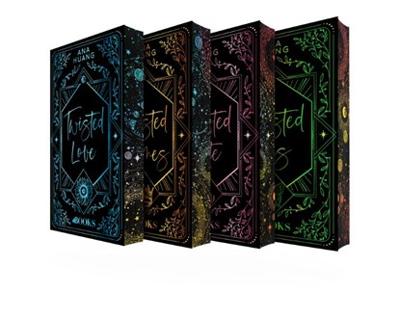 Limited edition Twisted Love Games Hate Lies set sprayed edges