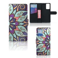Xiaomi Redmi Note 10 Pro Hoesje Purple Flower