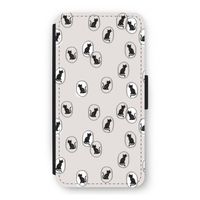 Miauw: iPhone 12 Flip Hoesje