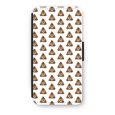 Poop emoji: iPhone 8 Flip Hoesje