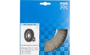 PFERD POS RBU 18025/AK32-2 INOX 0,20 spaakwiel & wielborstel 18 cm