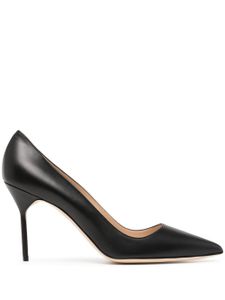 Manolo Blahnik escarpins BB 105 mm en cuir - Noir