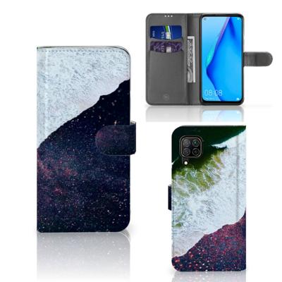 Huawei P40 Lite | Book Case | Sea in Space