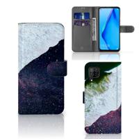 Huawei P40 Lite | Book Case | Sea in Space