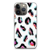 Cheetah color: iPhone 13 Pro Transparant Hoesje