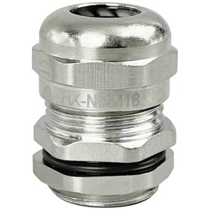 TRU COMPONENTS TC-10302828 Wartel M18 Messing (vernikkeld) Metaal 1 stuk(s)