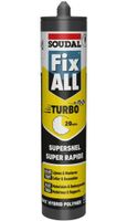 Soudal Fix - All Turbo | Lijmkit | Zwart | 290 ml - 124806 - thumbnail