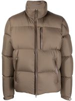 Moncler Besbre feather-down puffer jacket - Marron