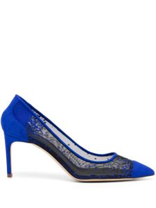 Rupert Sanderson escarpins Aquila 95 mm en mesh - Bleu