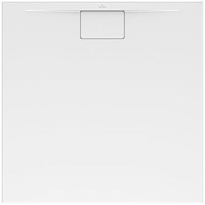 Villeroy & Boch Architectura Metalrim douchebak - acryl vierkant 90x90x1.5cm - alpine wit uda9090ara115v-01