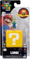 Super Mario Movie Question Block Mini Figure - Luigi - thumbnail