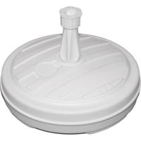 EDA Ronde parasolvoet - wit - D42 cm - 13 liter - Steeldikte 1,8 tot 3 cm - kunststof
