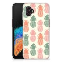 Samsung Galaxy Xcover 6 Pro | Siliconen Case | Ananas Samsung Galaxy Xcover 6 Pro | Siliconen Case | Ananas