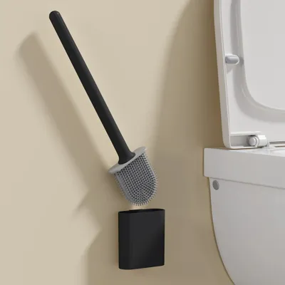 Zwarte Toiletborstel - Milieuvriendelijk & Modern Design