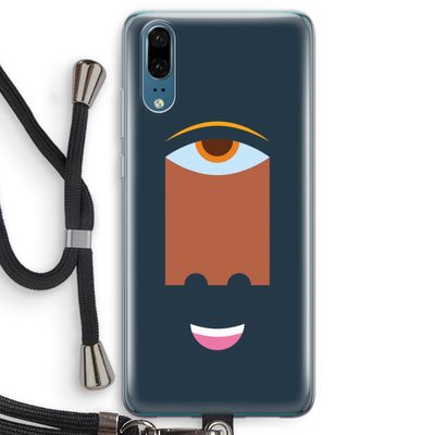 Mono M: Huawei P20 Transparant Hoesje met koord